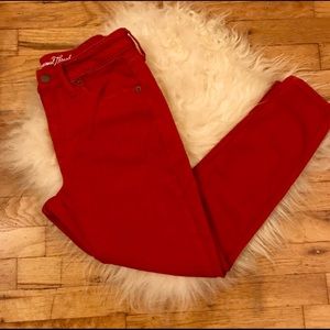 Universal Thread Red Skinny Jeans